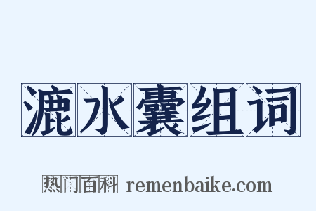 漉水囊组词是什么意思的图片